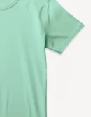 Classic short sleeve green t-shirt
