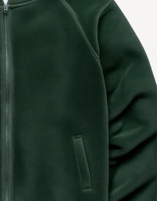 Soft touch casual green jacket - Image 5