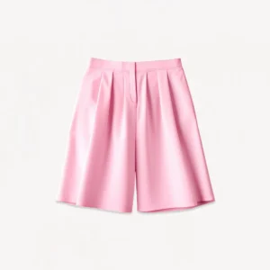 Relaxed fit summer pink shorts