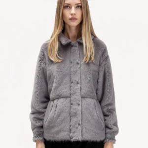 Soft touch casual green jacket