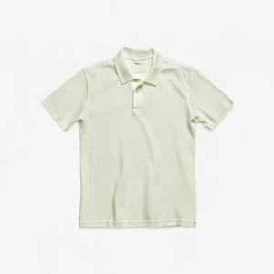 Classic fit beige polo