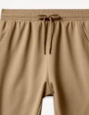 Regular fit jogger brown pants